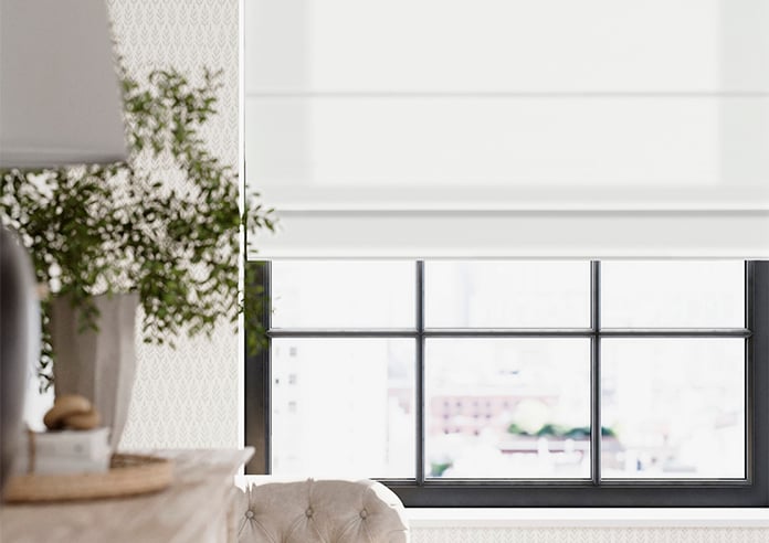 Mayfair, White - Roman Blind - Image 5